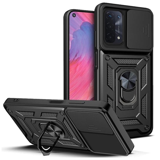 ETUI EXOGUARD CAMSHIELD - OPPO A74 5G - PANCERNE CASE OBUDOWA FUTERAŁ RING EXOGUARD