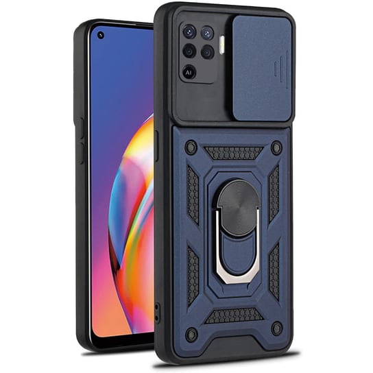 ETUI EXOGUARD CAMSHIELD - OPPO RENO 5 LITE - PANCERNE CASE OBUDOWA FUTERAŁ RING EXOGUARD