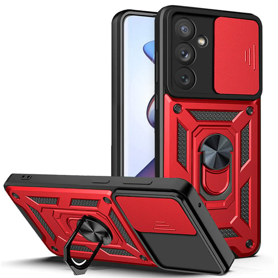 Etui Exoguard Camshield - Samsung Galaxy A34 5G - Pancerne Case Obudowa Futerał Ring EXOGUARD