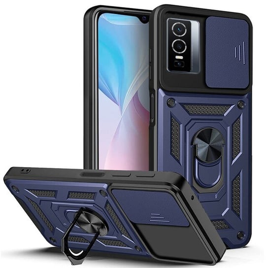 ETUI EXOGUARD CAMSHIELD - VIVO Y76 5G - PANCERNE CASE OBUDOWA FUTERAŁ RING EXOGUARD