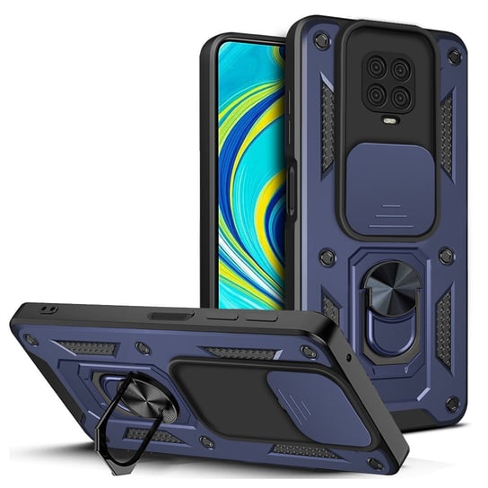 Etui Exoguard Camshield - Xiaomi Redmi Note 9 Pro - Pancerne Case Obudowa Futerał Ring EXOGUARD