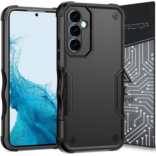 Etui Exoguard Dual + Szkło - Samsung Galaxy A54 5G - Pancerne Case Obudowa Futerał EXOGUARD