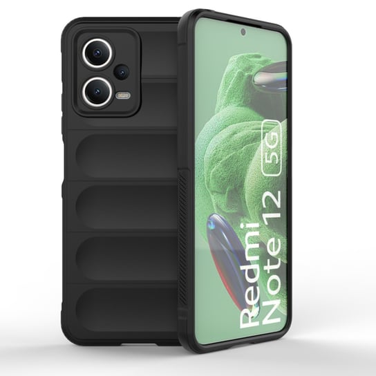 Etui Exoguard Magic Cover - Xiaomi Redmi Note 12 5G / Poco X5 5G - Pancerne Case Obudowa Futerał EXOGUARD