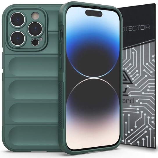 ETUI EXOGUARD MAGIC + SZKŁO - APPLE IPHONE 14 PRO MAX - PANCERNE CASE OBUDOWA FUTERAŁ EXOGUARD