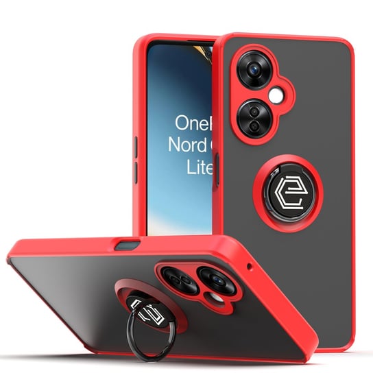 Etui Exoguard O-Ring - Oneplus Ce 3 Lite 5G - Pancerne Case Obudowa Futerał Ring EXOGUARD