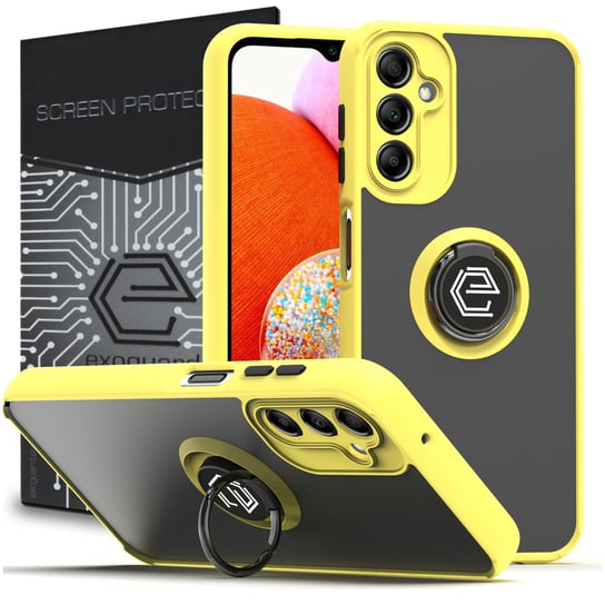 ETUI EXOGUARD O-RING + SZKŁO - SAMSUNG GALAXY A14 4G / 5G - PANCERNE CASE OBUDOWA FUTERAŁ RING EXOGUARD