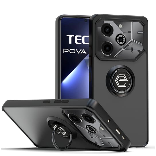 ETUI EXOGUARD O-RING - TECNO POVA 6 5G / POVA 6 PRO 5G - PANCERNE CASE OBUDOWA FUTERAŁ RING EXOGUARD