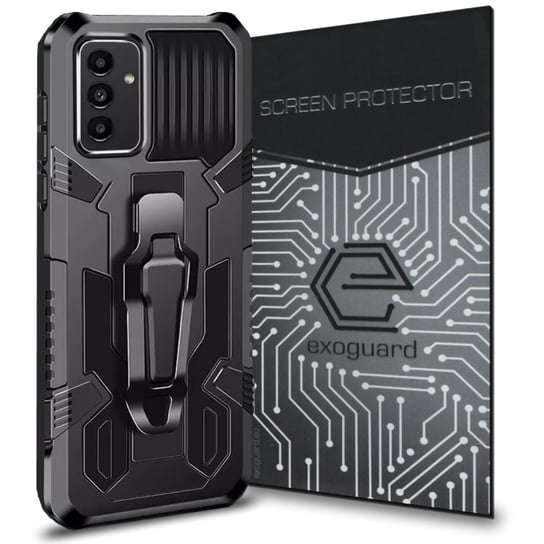Etui Exoguard Predator + Szkło - Samsung Galaxy A13 (4G) / A13 5G / A04S - Pancerne Case Obudowa Futerał EXOGUARD