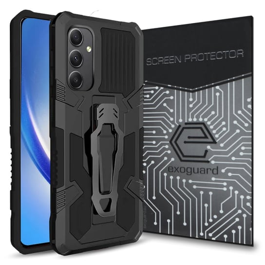 Etui Exoguard Predator + Szkło - Samsung Galaxy A54 5G - Pancerne Case Obudowa Futerał EXOGUARD