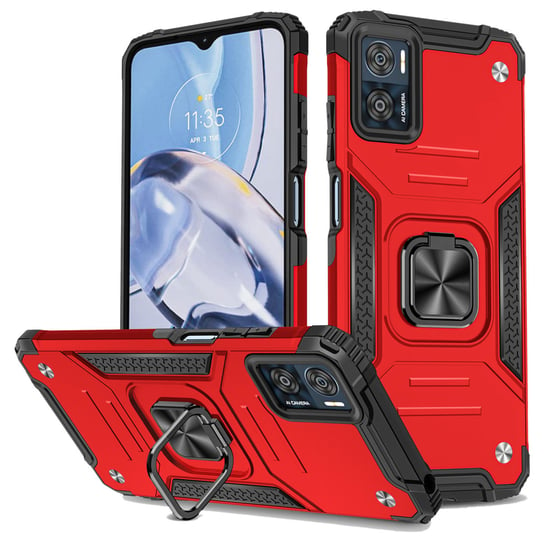 ETUI EXOGUARD QRING - MOTOROLA MOTO E22 / E22I - PANCERNE CASE OBUDOWA FUTERAŁ RING EXOGUARD