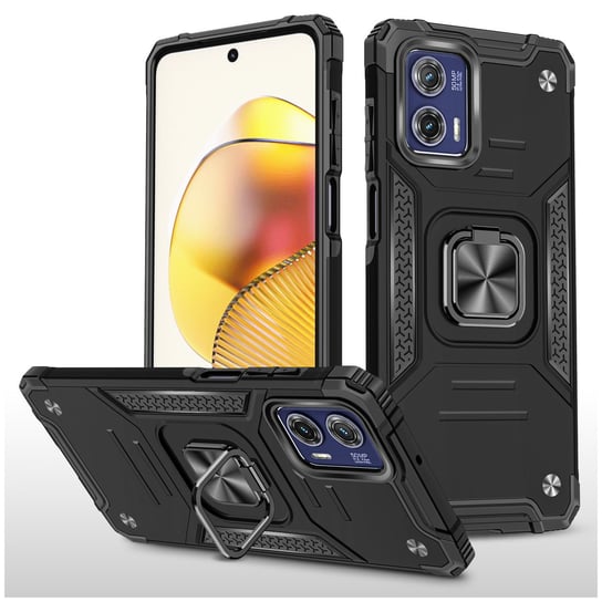 ETUI EXOGUARD QRING - MOTOROLA MOTO G73 – PANCERNE CASE OBUDOWA FUTERAŁ EXOGUARD