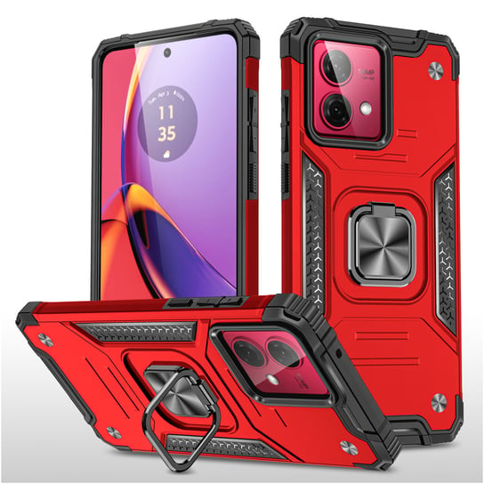 ETUI EXOGUARD QRING - MOTOROLA MOTO G84 5G - PANCERNE CASE OBUDOWA FUTERAŁ RING EXOGUARD