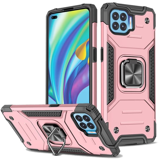 ETUI EXOGUARD QRING - OPPO RENO 4 LITE - PANCERNE CASE OBUDOWA FUTERAŁ RING EXOGUARD