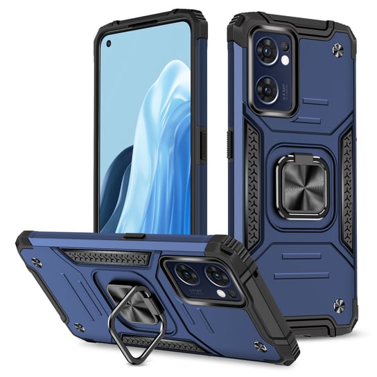 ETUI EXOGUARD QRING - OPPO RENO 7 5G - PANCERNE CASE OBUDOWA FUTERAŁ RING EXOGUARD