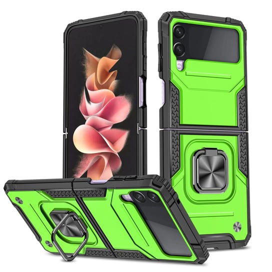 ETUI EXOGUARD QRING - SAMSUNG GALAXY Z FLIP 4 (5G) - PANCERNE CASE OBUDOWA FUTERAŁ RING EXOGUARD