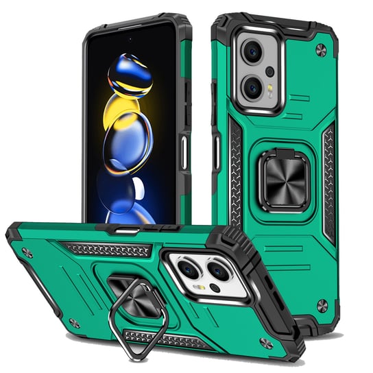 ETUI EXOGUARD QRING - XIAOMI POCO X4 GT 5G - PANCERNE CASE OBUDOWA FUTERAŁ RING EXOGUARD