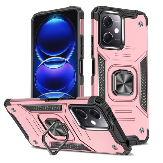 Etui Exoguard Qring - Xiaomi Redmi Note 12 5G / Poco X5 5G - Pancerne Case Obudowa Futerał Ring EXOGUARD