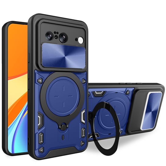 ETUI EXOGUARD RINGSHIELD - GOOGLE PIXEL 8 - PANCERNE CASE OBUDOWA FUTERAŁ RING EXOGUARD