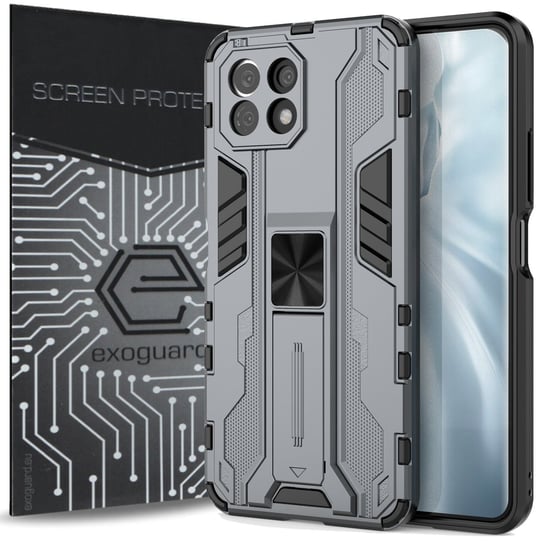 ETUI EXOGUARD SUPERSONIC + SZKŁO - XIAOMI MI 11 LITE / MI 11 LITE 5G / 11 LITE 5G NE - PANCERNE CASE OBUDOWA FUTERAŁ EXOGUARD