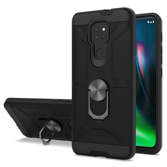 ETUI EXOGUARD XRING - MOTOROLA MOTO G9 PLAY / E7 PLUS - PANCERNE CASE OBUDOWA FUTERAŁ RING EXOGUARD