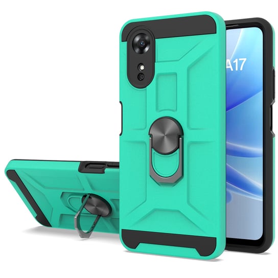 Etui Exoguard Xring - Oppo A17 - Pancerne Case Obudowa Futerał Ring EXOGUARD