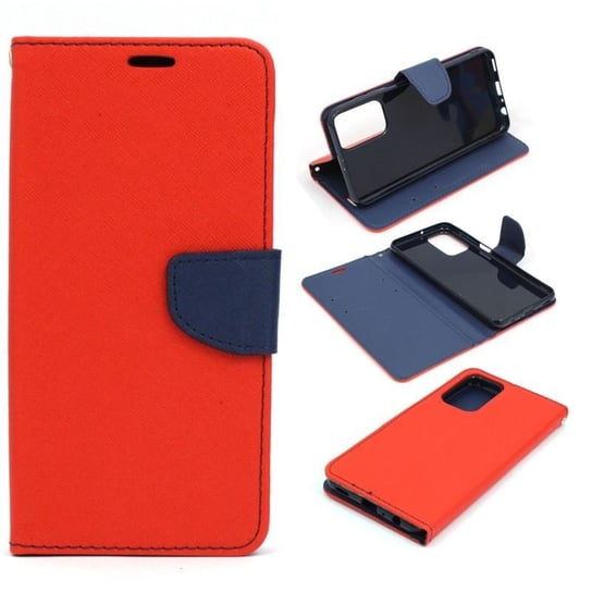 Etui Fancy Diary Do Telefonu Samsung Galaxy A23 4G / 5G Czerwone Case Pokrowiec GSM-HURT