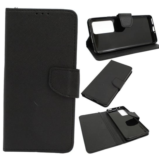 Etui Fancy Diary Do Telefonu Xiaomi 12 Pro Czarne Case Pokrowiec GSM-HURT