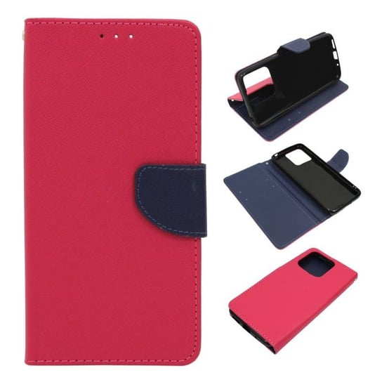 Etui Fancy Diary Do Telefonu Xiaomi Redmi 10C 220333Qag Różowe Pokrowiec Case GSM-HURT