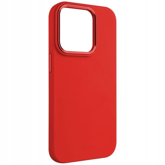 Etui FIXED MagFlow z MagSafe do iPhone 15,  czerwone FIXED