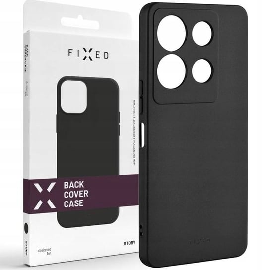 Etui Fixed Story do Infinix Note 30 VIP, czarne FIXED