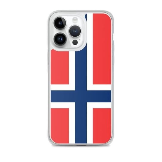 Etui Flaga Svalbardu i Jan Mayen na iPhone 14 Pro Max Inny producent (majster PL)