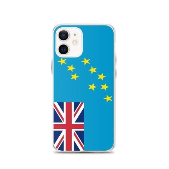 Etui Flaga Tuvalu na iPhone'a 12 Inny producent (majster PL)