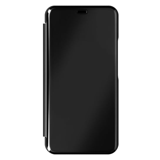 Etui Folio Clear View do Galaxy S22 Plus z obsługą wideo Flap Mirror, czarne Avizar