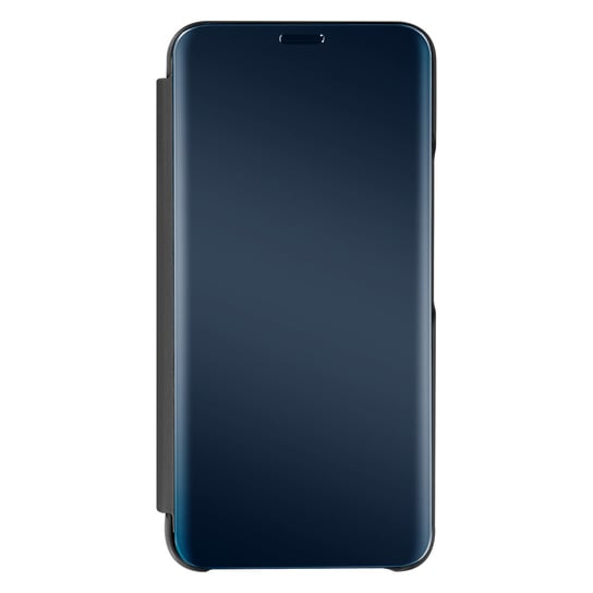 Etui Folio Clear View do Galaxy S22 z obsługą wideo Flap Mirror, czarne Avizar