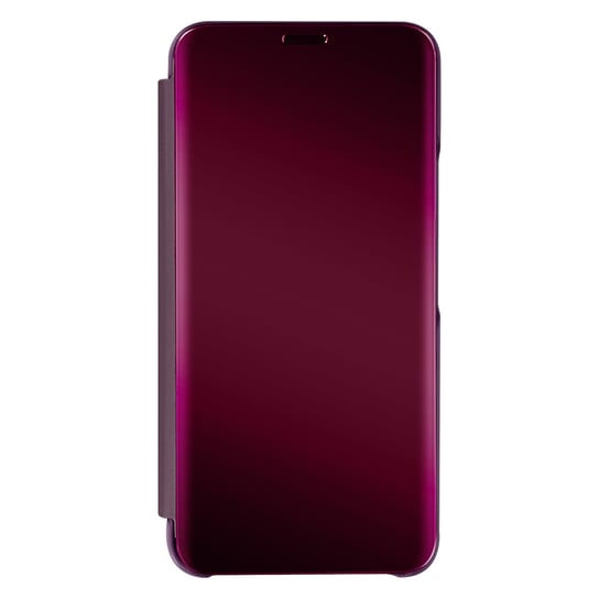 Etui Folio Clear View do Galaxy S22 z obsługą wideo Flap Mirror w kolorze fioletowym Avizar