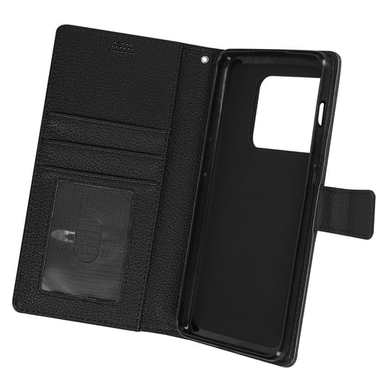 Etui Folio do etui z portfelem OnePlus 10 Pro Uchwyt wideo czarne Avizar