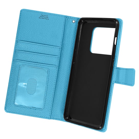 Etui Folio do etui z portfelem OnePlus 10 Pro Uchwyt wideo niebieski Avizar