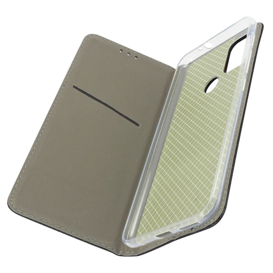 Etui Folio do Motorola Moto G50 Pokrowiec magnetyczny z uchwytem na kartę Funkcja stojaka Czarny Avizar