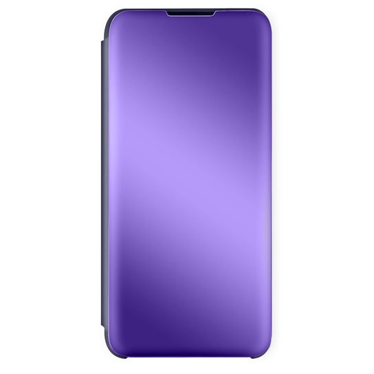 Etui Folio do Samsung Galaxy A03S Clapet Translucent Design Uchwyt wideo fioletowy Avizar