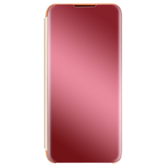 Etui Folio do Samsung Galaxy A22 4G Klapka Przezroczysty design Uchwyt wideo Różowy Avizar
