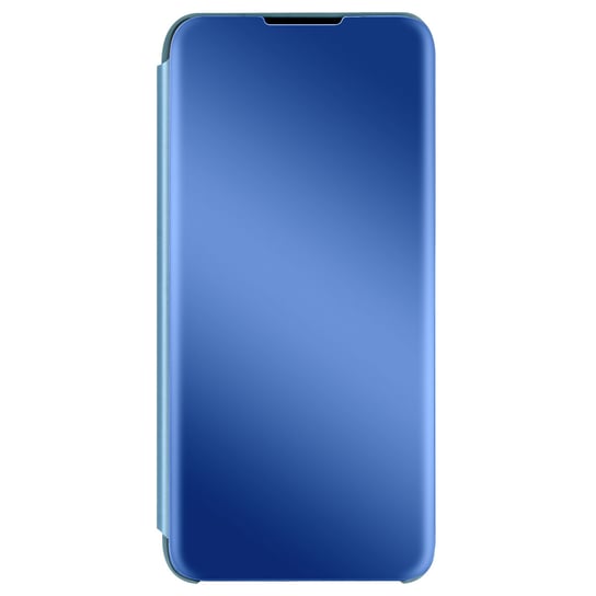 Etui Folio do Samsung Galaxy A22 5G Klapka Transparentny uchwyt wideo Niebieski Avizar