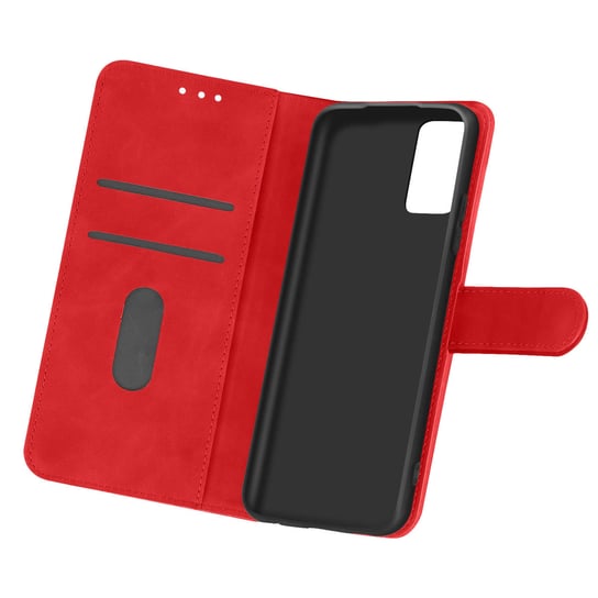 Etui Folio do Samsunga Galaxy A33 5G Wallet Function Stojak czerwone Avizar
