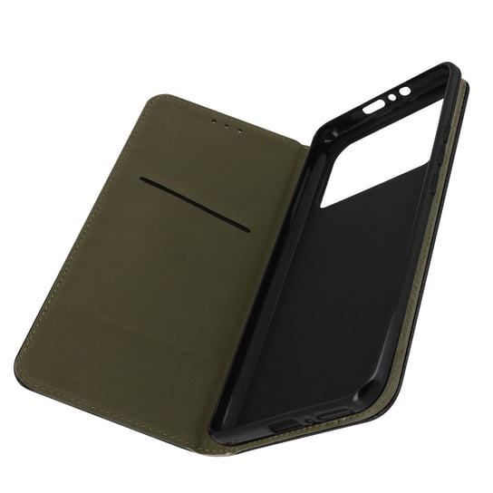 Etui Folio do Xiaomi Mi 11 Ultra 5G Magnetyczne etui z uchwytem na kartę Stojak Czarny Avizar