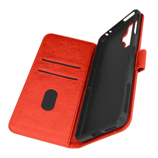 Etui Folio do Xiaomi Poco F4 GT Portfel Funkcja Stojak czerwony Avizar