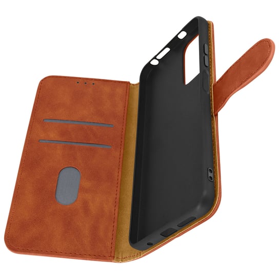 Etui Folio do Xiaomi Redmi Note 11 i 11s Wallet Flap wielbłąd Avizar