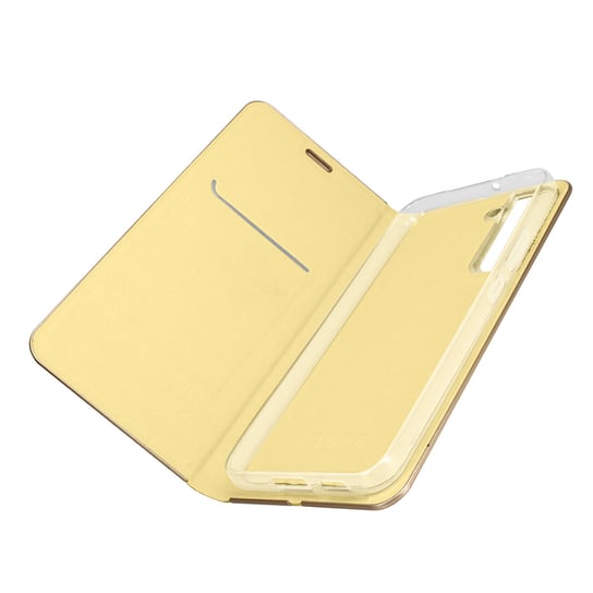 Etui Folio Galaxy S22 Card Holder Video Holder Forcell Luna Book Gold Gold Forcell