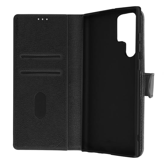 Etui Folio Samsung Galaxy S22 Ultra Wallet Function i Video Stand - czarne Avizar