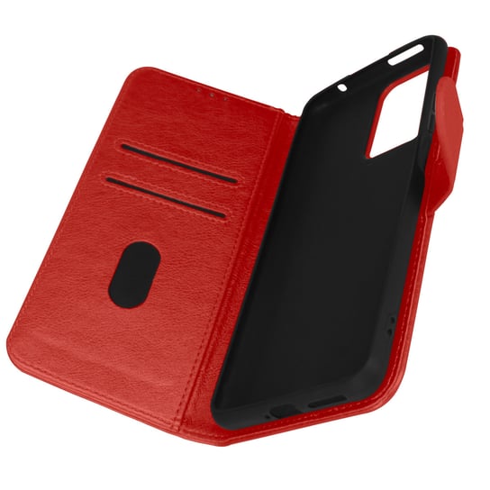 Etui Folio Xiaomi 11T i 11T Pro Wallet Function and Video Stand - czerwone Avizar