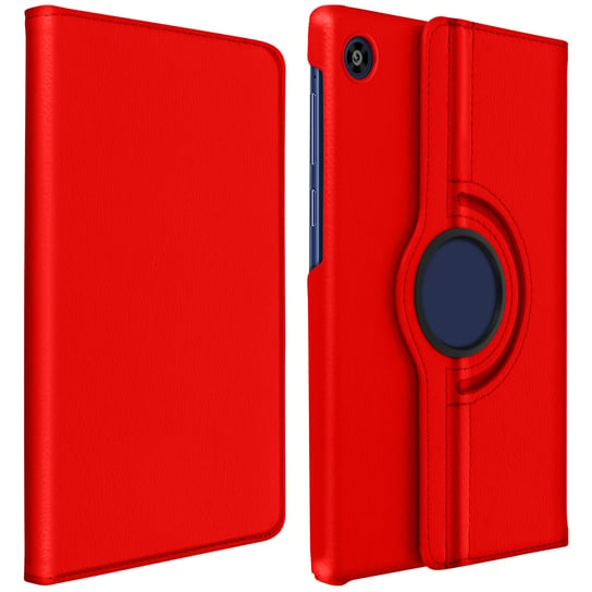 Etui Folio z obrotowym stojakiem 360° Amortyzujące Huawei MatePad T8 – czerwone Avizar