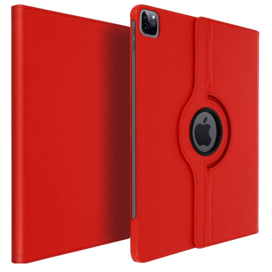 Etui Folio z podstawką 360° Amortyzujące iPada Pro 12.9 2020 / 12.9 2018 – Czerwone Avizar